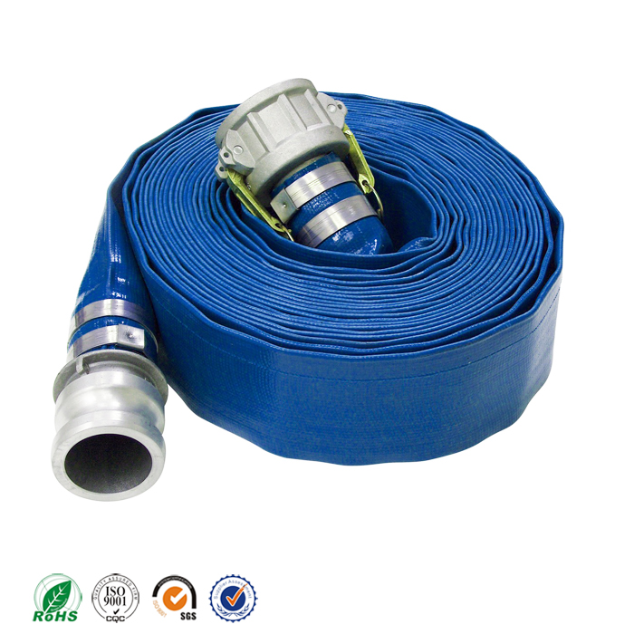 3 inch Standard Duty Agricutural Irrigation Water Discharge PVC Lay Flat Hose for Sale